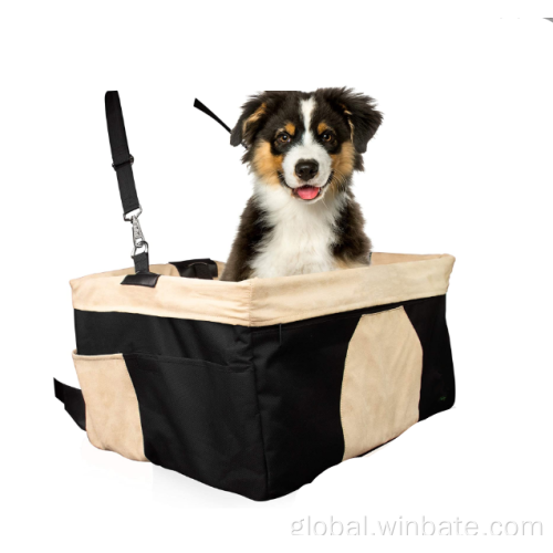 Pet Carriers & Travel Products Custom Logo Folding Durable Dog Booster Seat for Car Pet Dog Booster Seat Supplier